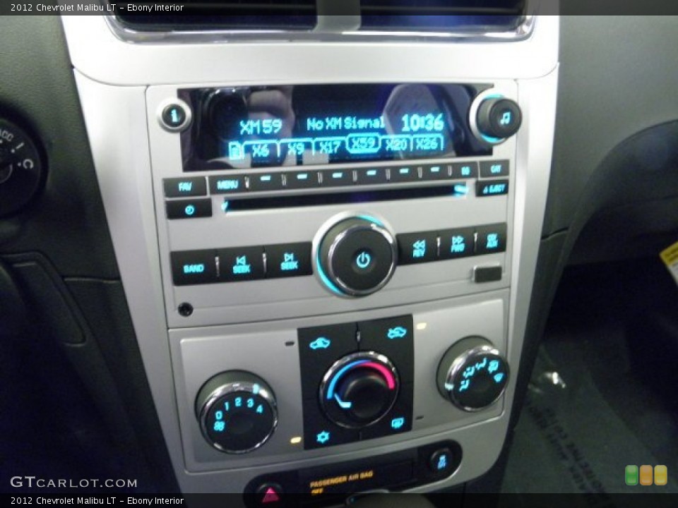 Ebony Interior Audio System for the 2012 Chevrolet Malibu LT #53415730