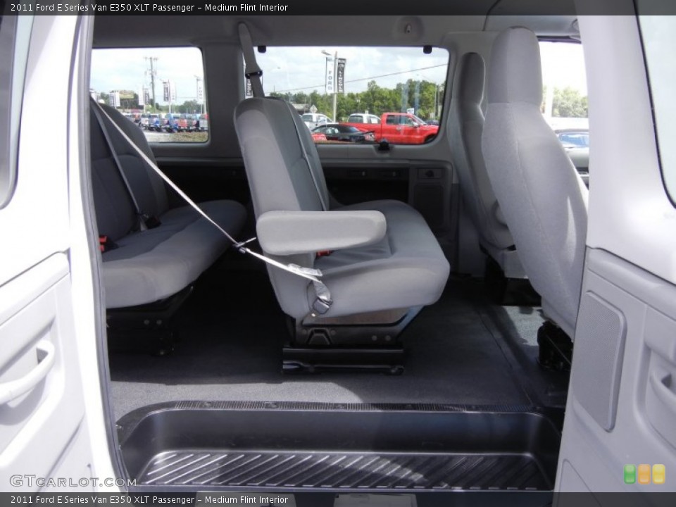 Medium Flint Interior Photo for the 2011 Ford E Series Van E350 XLT Passenger #53416144