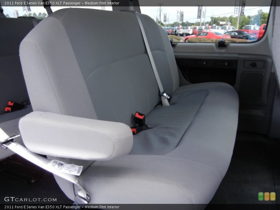Medium Flint Interior Photo for the 2011 Ford E Series Van E350 XLT Passenger #53416157
