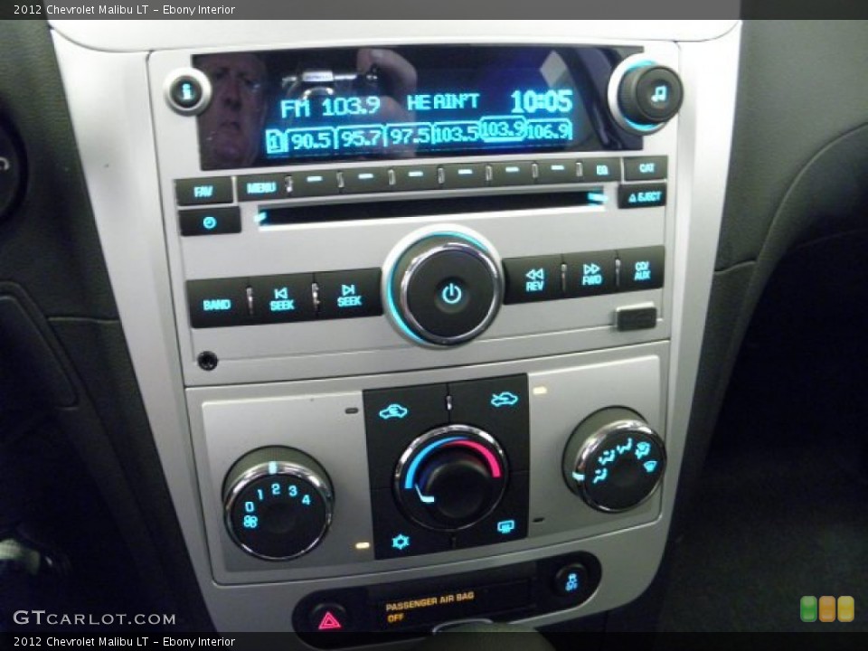Ebony Interior Audio System for the 2012 Chevrolet Malibu LT #53416378