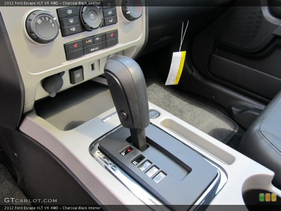 Charcoal Black Interior Transmission for the 2012 Ford Escape XLT V6 4WD #53417593