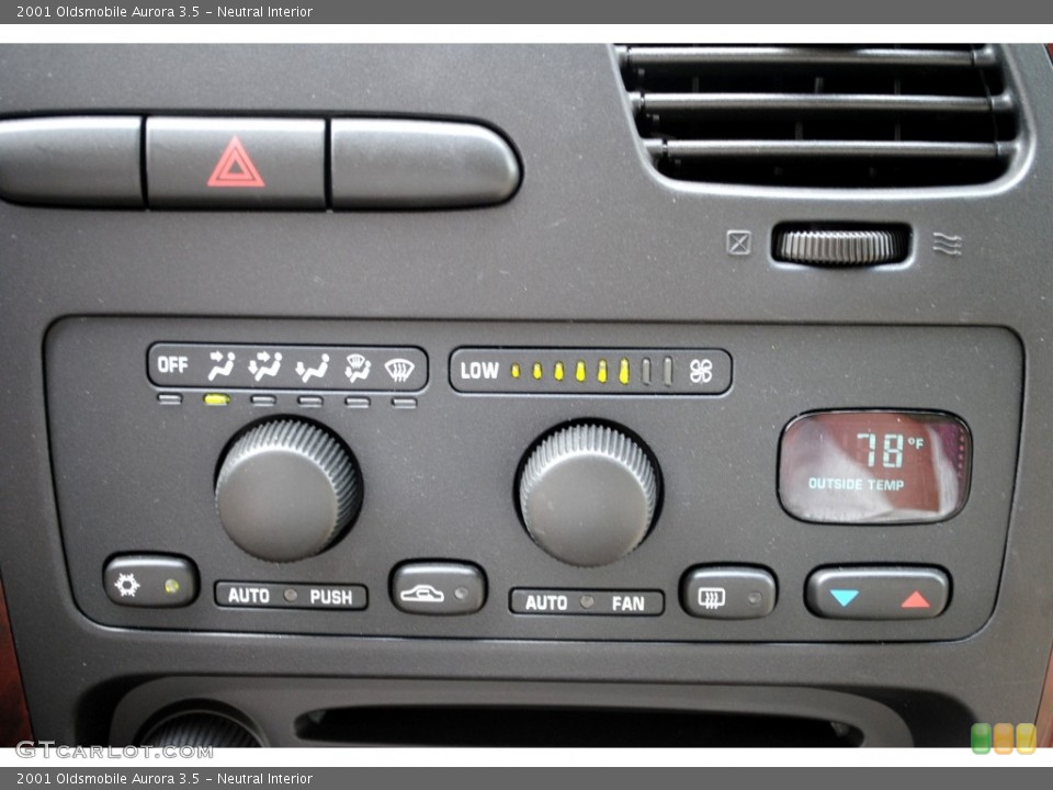 Neutral Interior Controls for the 2001 Oldsmobile Aurora 3.5 #53418055