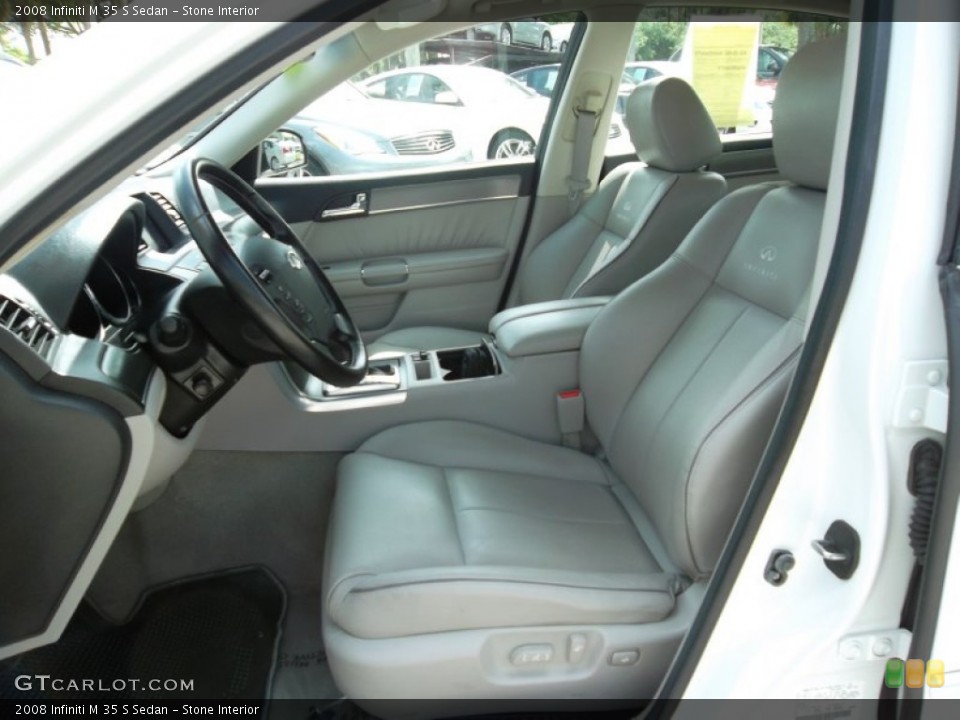 Stone Interior Photo for the 2008 Infiniti M 35 S Sedan #53419702