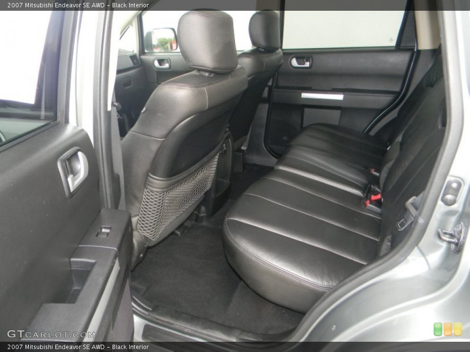 Black Interior Photo for the 2007 Mitsubishi Endeavor SE AWD #53419990