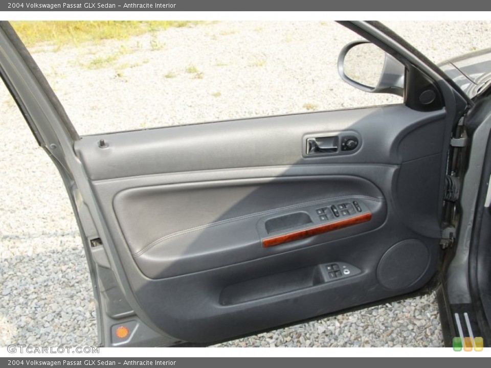 Anthracite Interior Door Panel for the 2004 Volkswagen Passat GLX Sedan #53420971