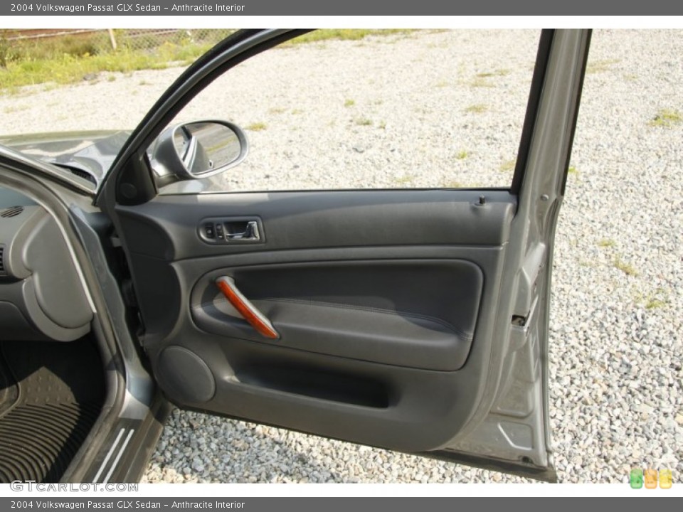 Anthracite Interior Door Panel for the 2004 Volkswagen Passat GLX Sedan #53421017