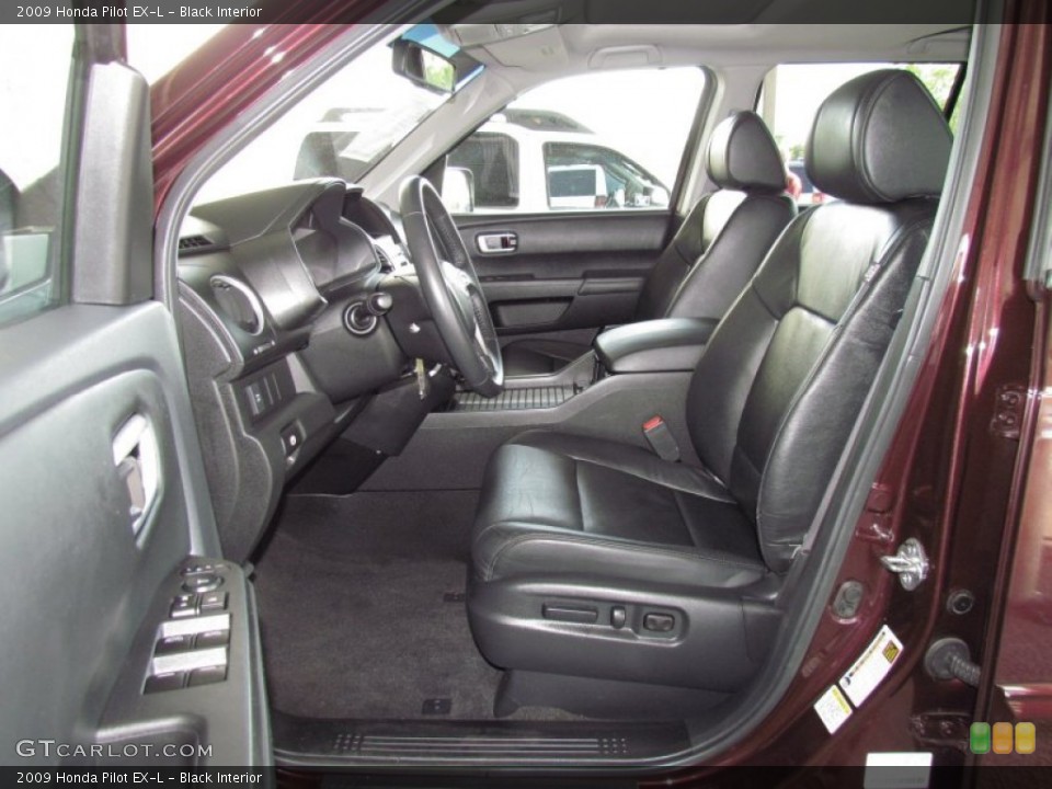 Black Interior Photo for the 2009 Honda Pilot EX-L #53421997