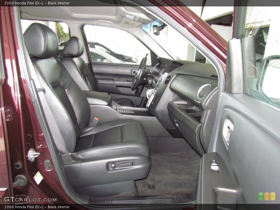 Black Interior Photo for the 2009 Honda Pilot EX-L #53422013