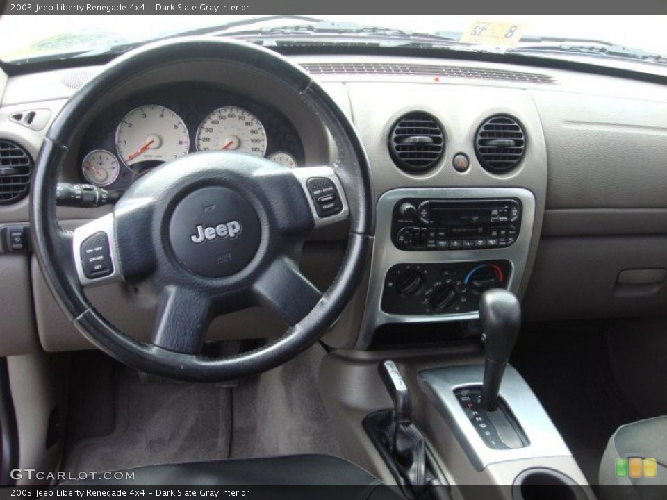 Dark Slate Gray Interior Photo for the 2003 Jeep Liberty Renegade 4x4 #53422018
