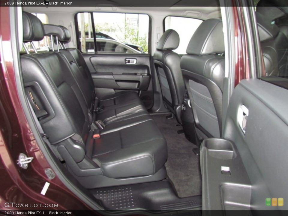 Black Interior Photo for the 2009 Honda Pilot EX-L #53422030