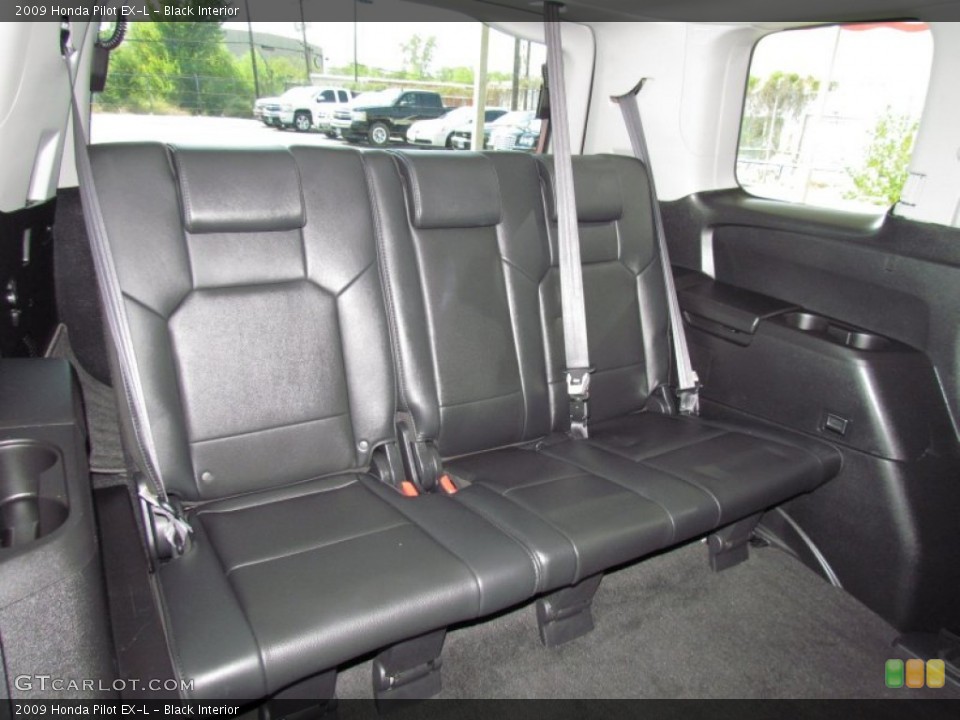 Black Interior Photo for the 2009 Honda Pilot EX-L #53422042