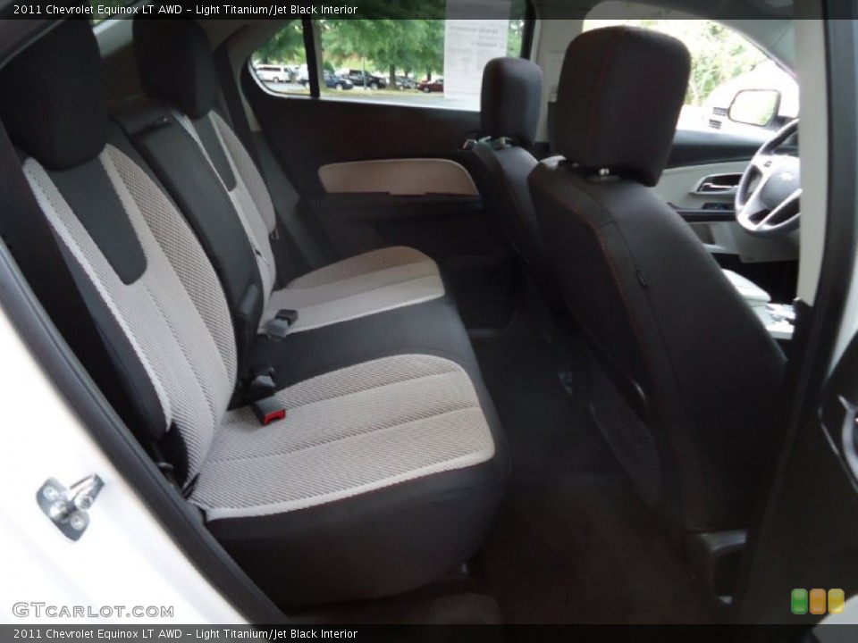 Light Titanium/Jet Black Interior Photo for the 2011 Chevrolet Equinox LT AWD #53423404