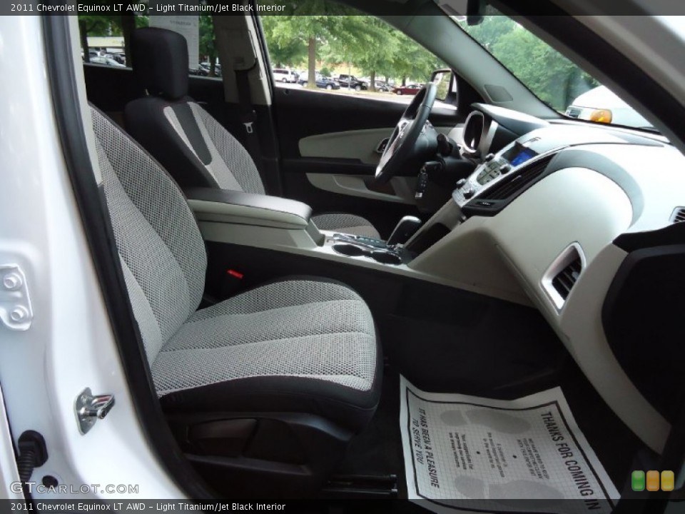 Light Titanium/Jet Black Interior Photo for the 2011 Chevrolet Equinox LT AWD #53423419