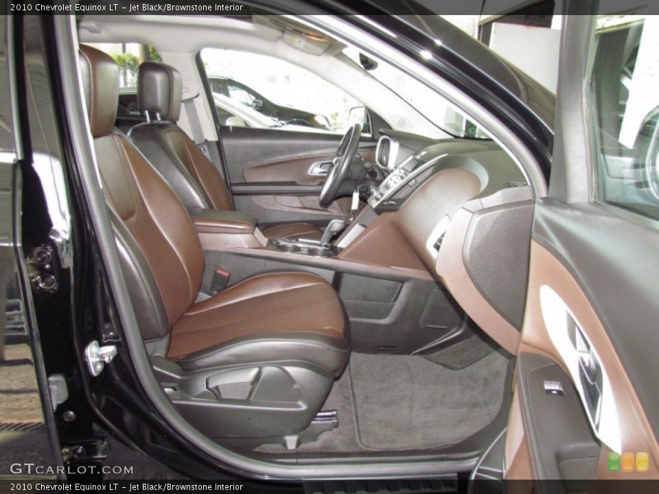 Jet Black/Brownstone Interior Photo for the 2010 Chevrolet Equinox LT #53426257