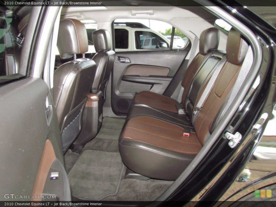 Jet Black/Brownstone Interior Photo for the 2010 Chevrolet Equinox LT #53426300