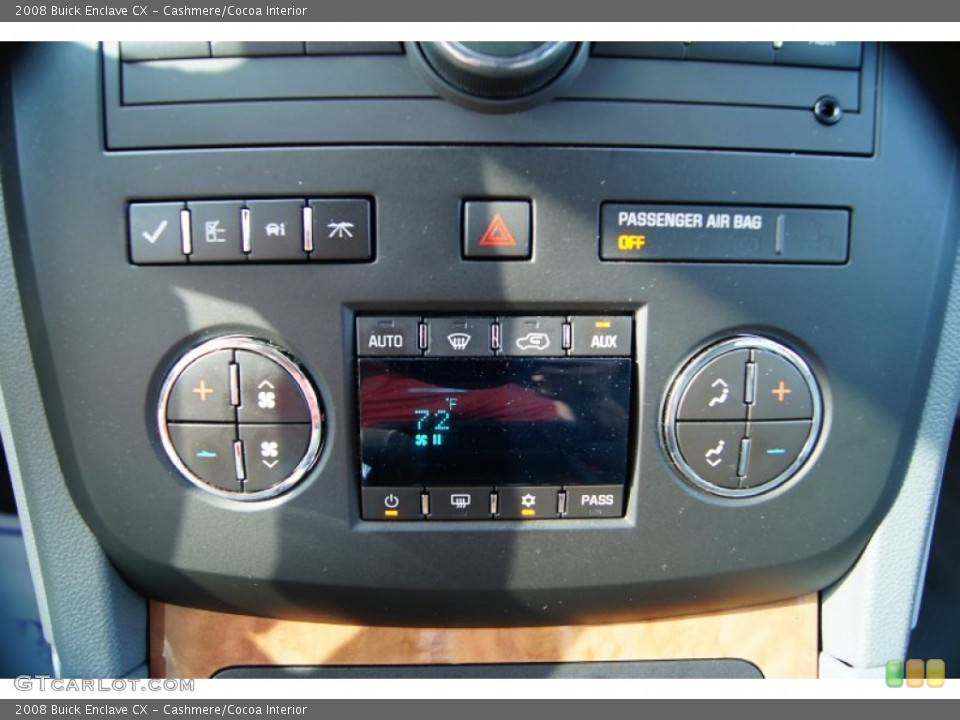 Cashmere/Cocoa Interior Controls for the 2008 Buick Enclave CX #53426719