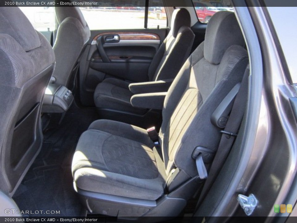 Ebony/Ebony Interior Photo for the 2010 Buick Enclave CX AWD #53427523