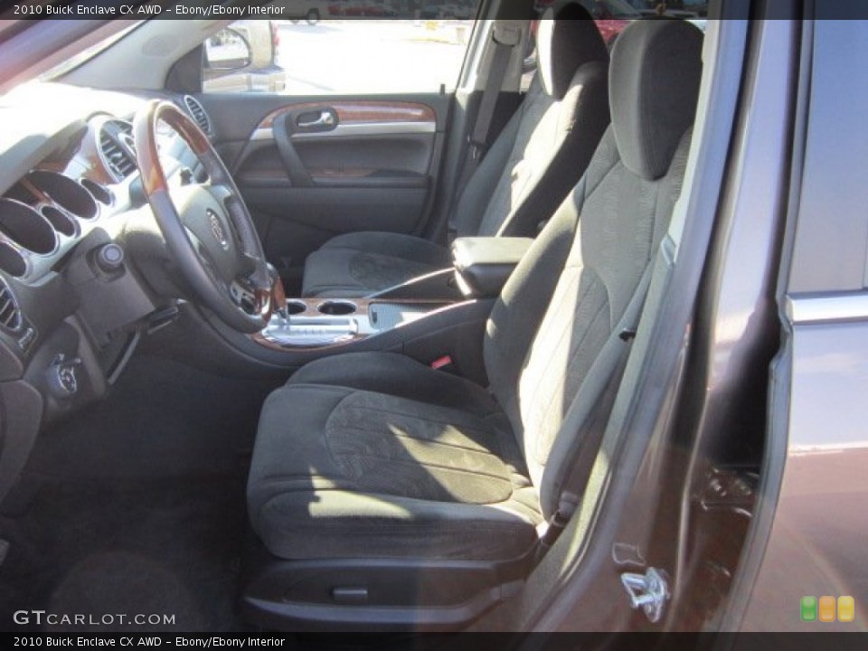 Ebony/Ebony Interior Photo for the 2010 Buick Enclave CX AWD #53427553