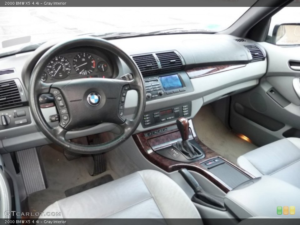 Gray Interior Prime Interior for the 2000 BMW X5 4.4i #53427656
