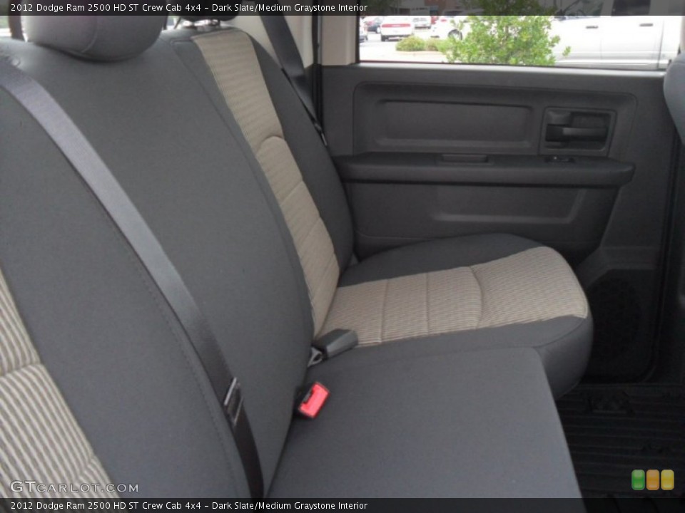 Dark Slate/Medium Graystone Interior Photo for the 2012 Dodge Ram 2500 HD ST Crew Cab 4x4 #53427686