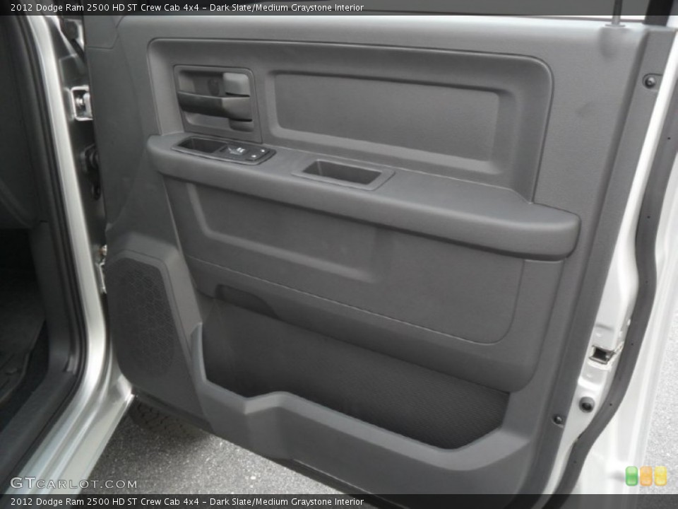Dark Slate/Medium Graystone Interior Door Panel for the 2012 Dodge Ram 2500 HD ST Crew Cab 4x4 #53427715