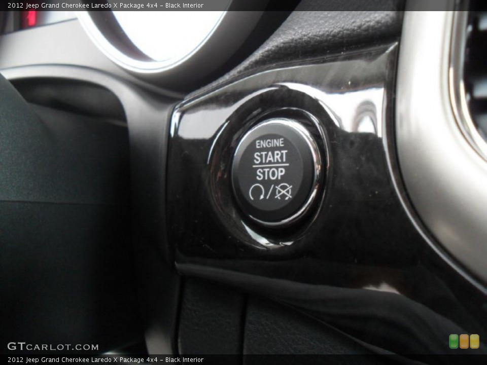 Black Interior Controls for the 2012 Jeep Grand Cherokee Laredo X Package 4x4 #53427950