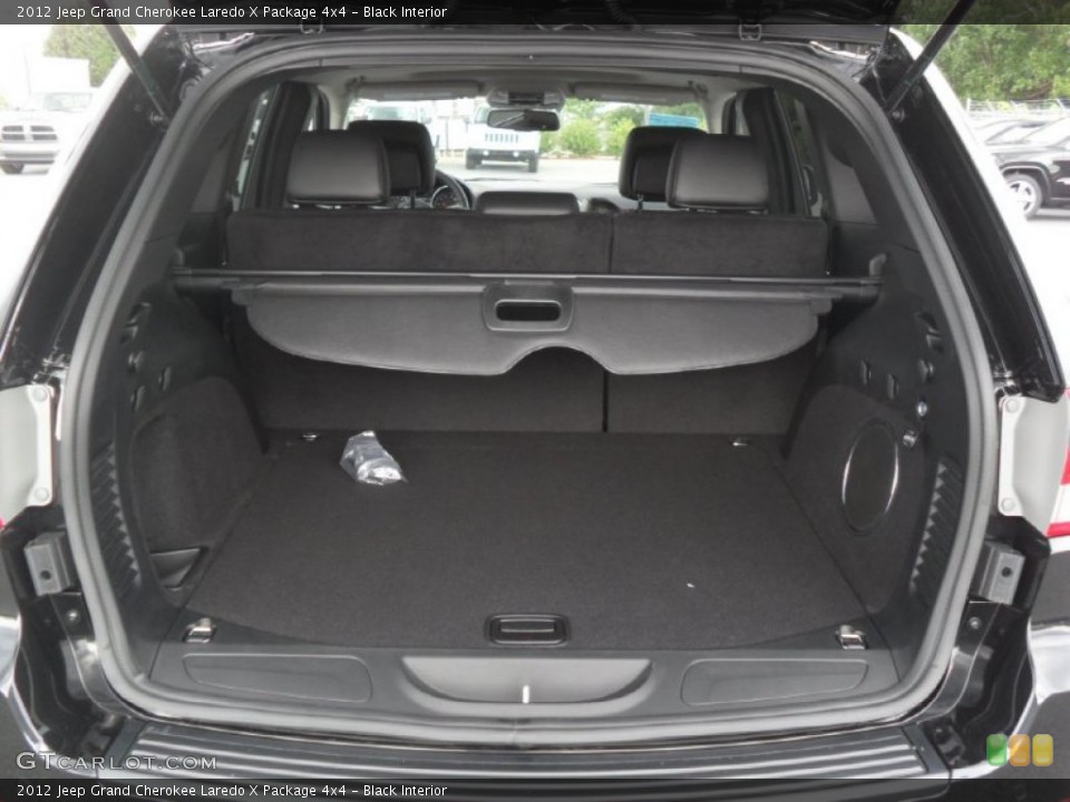 Black Interior Trunk for the 2012 Jeep Grand Cherokee Laredo X Package 4x4 #53428038