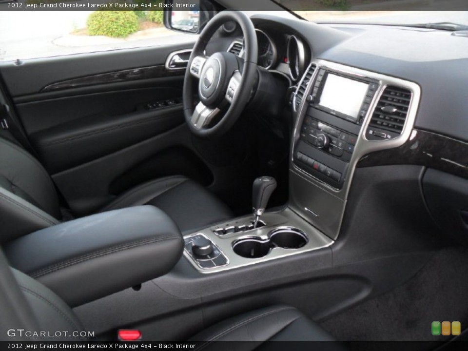 Black Interior Photo for the 2012 Jeep Grand Cherokee Laredo X Package 4x4 #53428082