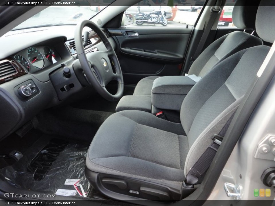 Ebony Interior Photo for the 2012 Chevrolet Impala LT #53430751