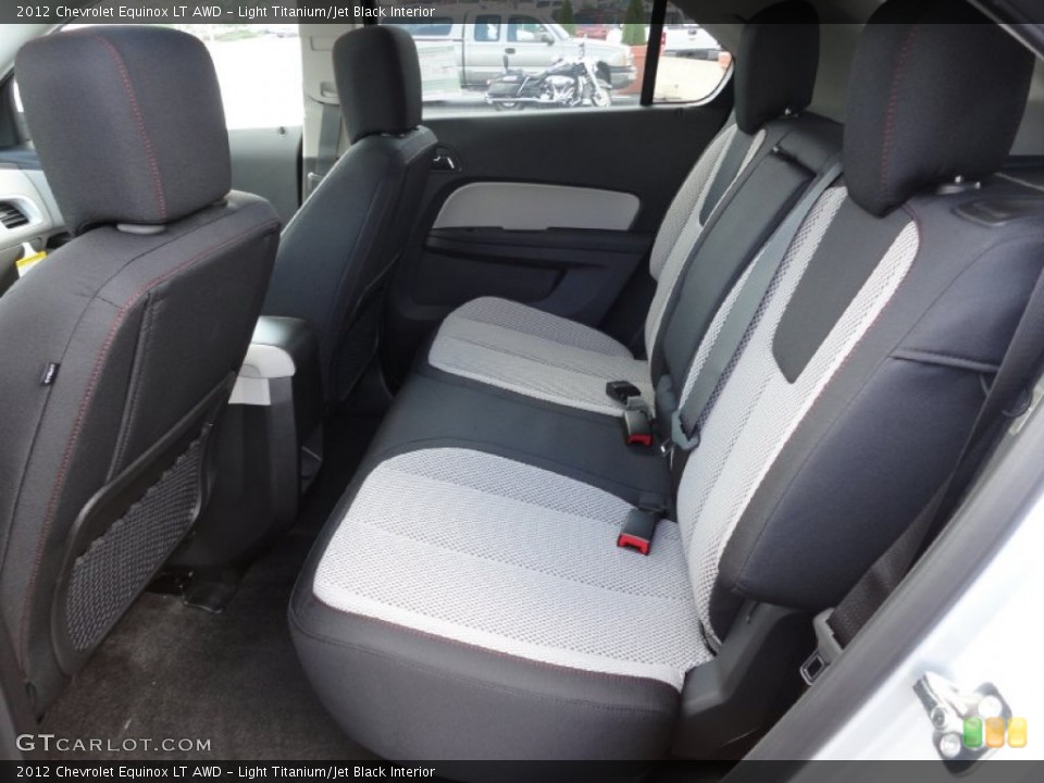 Light Titanium/Jet Black Interior Photo for the 2012 Chevrolet Equinox LT AWD #53431117