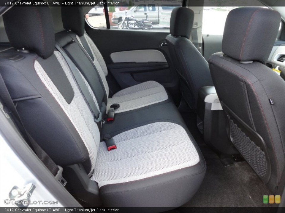 Light Titanium/Jet Black Interior Photo for the 2012 Chevrolet Equinox LT AWD #53431147