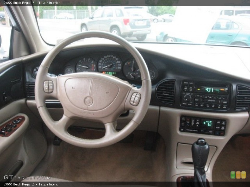 Taupe Interior Dashboard for the 2000 Buick Regal LS #53434540