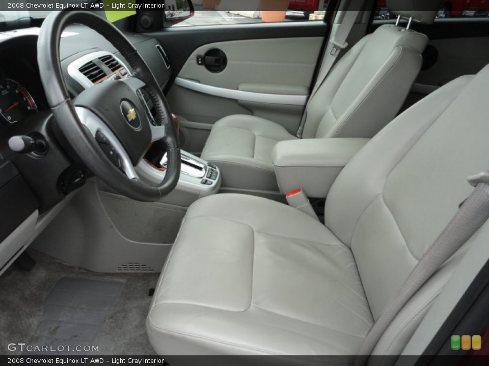 Light Gray Interior Photo for the 2008 Chevrolet Equinox LT AWD #53434597
