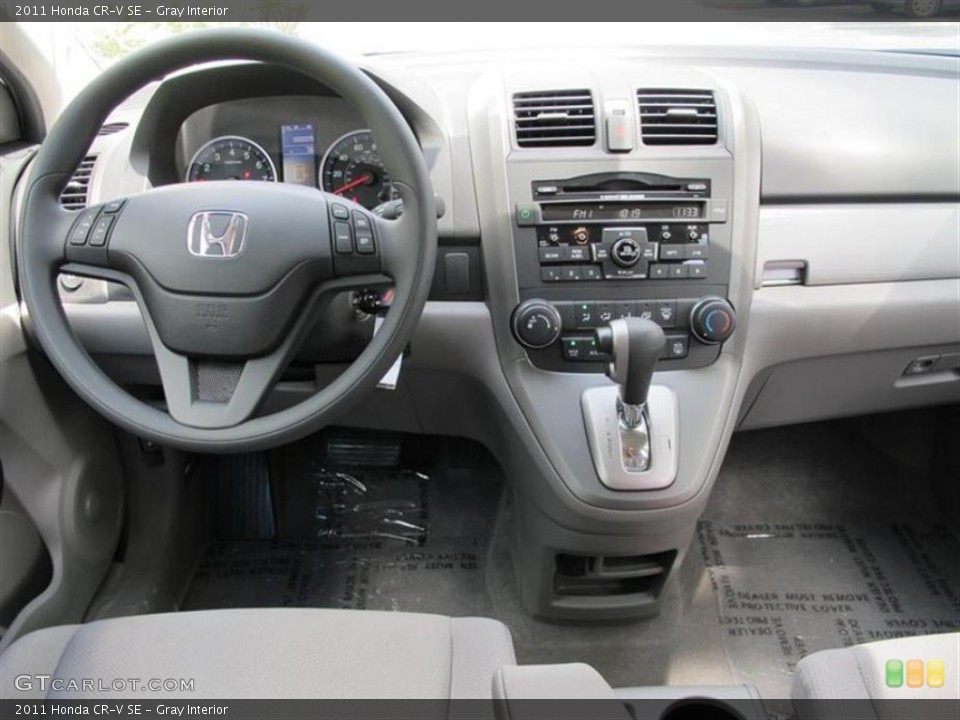 Gray Interior Photo for the 2011 Honda CR-V SE #53437404