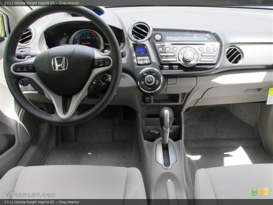 Gray Interior Dashboard for the 2011 Honda Insight Hybrid EX #53438336