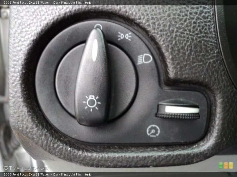 Dark Flint/Light Flint Interior Controls for the 2006 Ford Focus ZXW SE Wagon #53438711