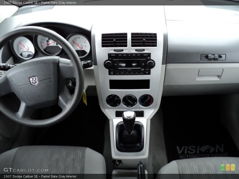 Pastel Slate Gray Interior Dashboard for the 2007 Dodge Caliber SE #53441380