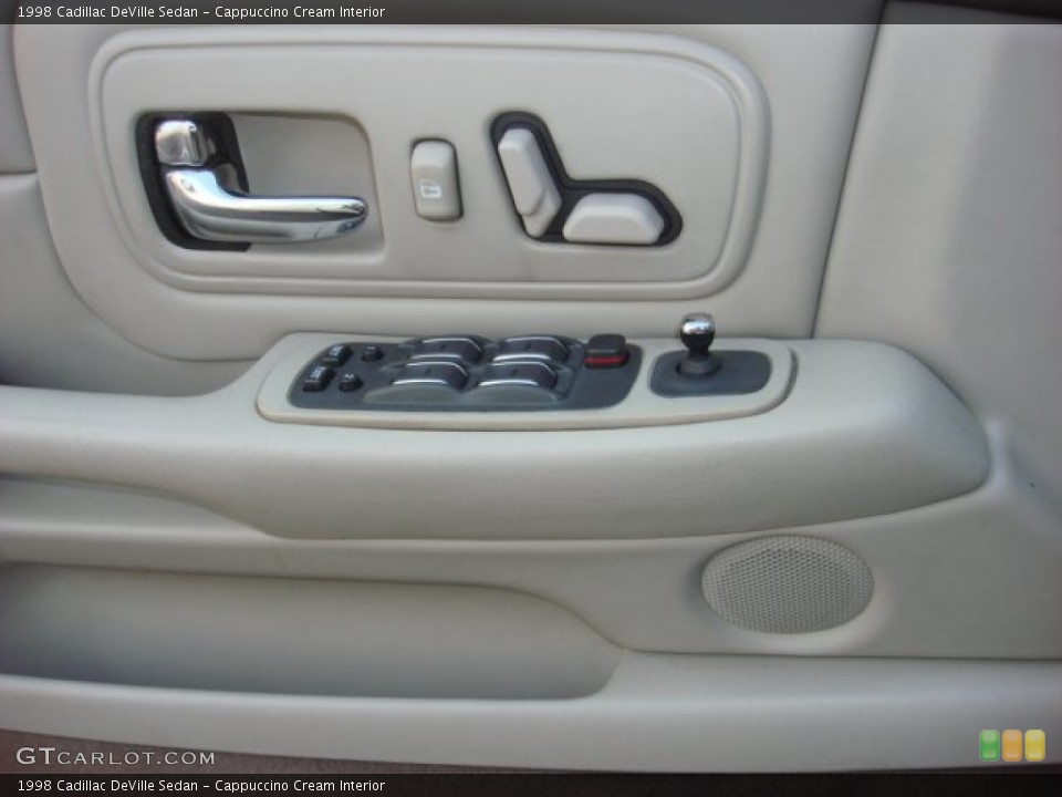Cappuccino Cream Interior Controls for the 1998 Cadillac DeVille Sedan #53441673
