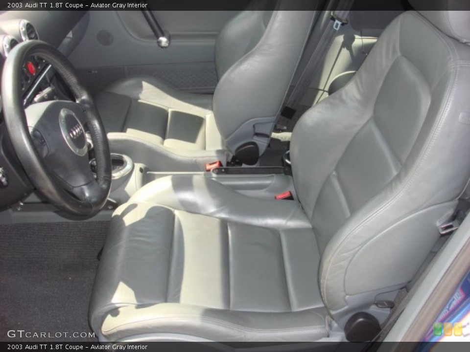 Aviator Gray Interior Photo for the 2003 Audi TT 1.8T Coupe #53444543