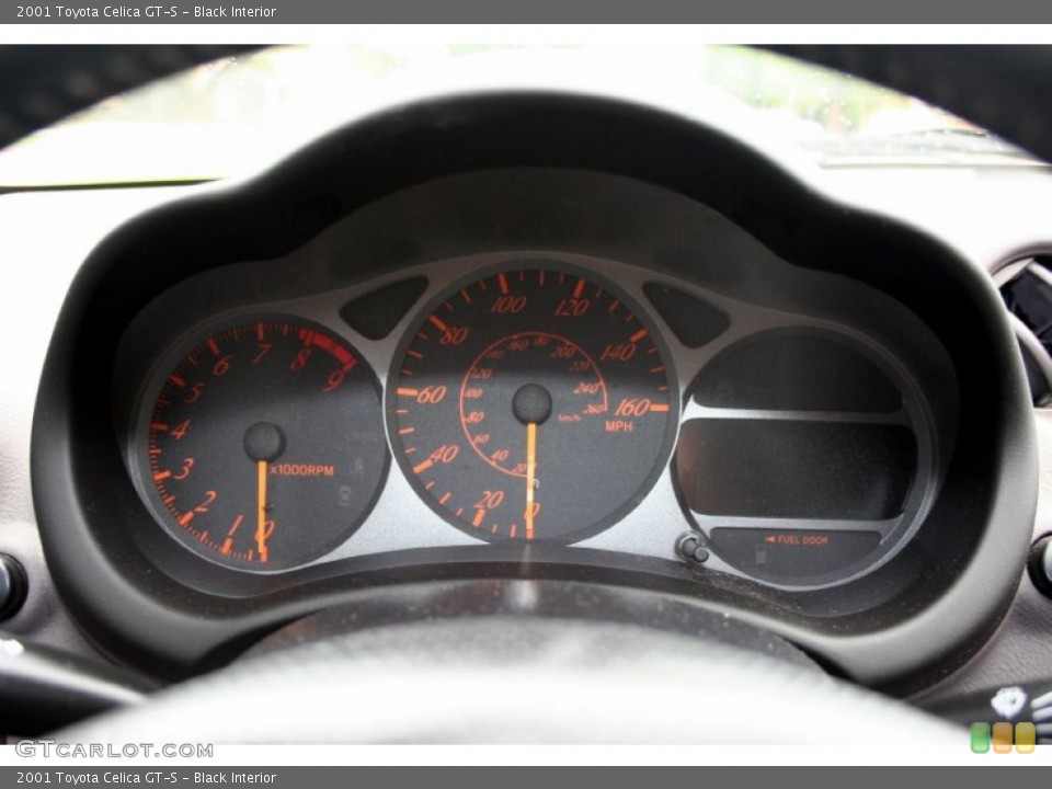 Black Interior Gauges for the 2001 Toyota Celica GT-S #53445059