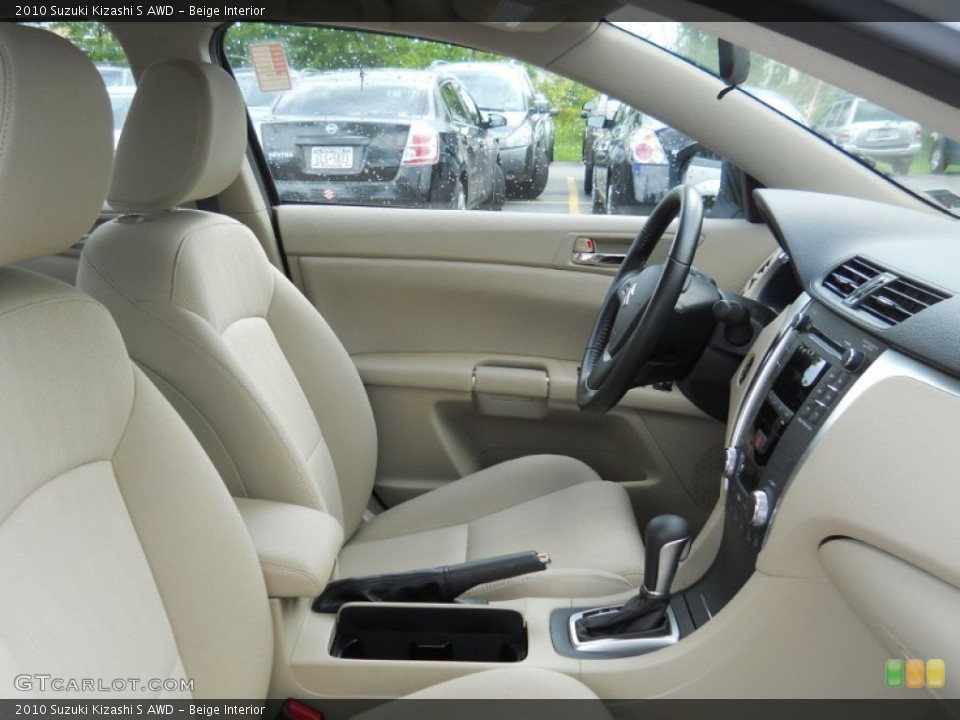Beige Interior Photo for the 2010 Suzuki Kizashi S AWD #53447324