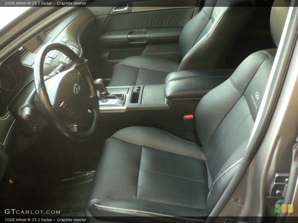 Graphite Interior Photo for the 2008 Infiniti M 35 S Sedan #53451764