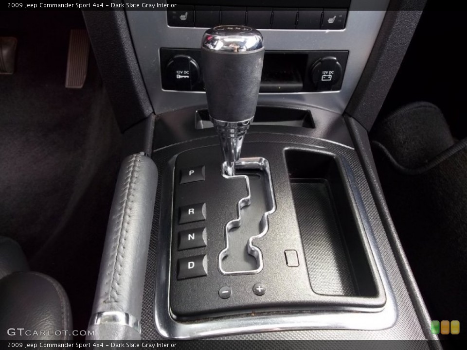 Dark Slate Gray Interior Transmission for the 2009 Jeep Commander Sport 4x4 #53453053