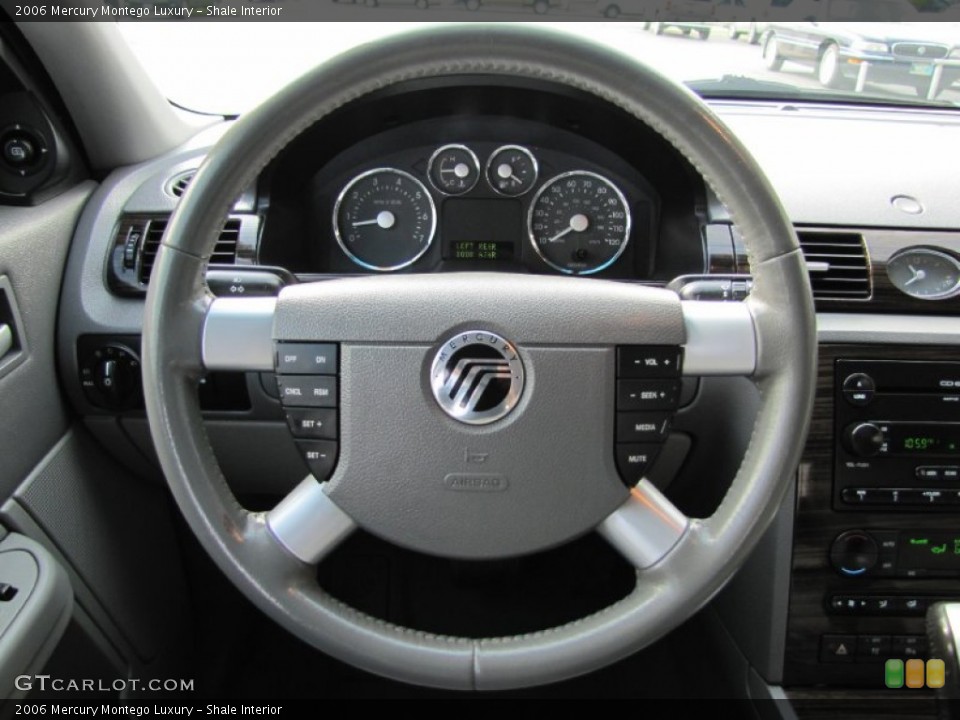 Shale Interior Steering Wheel for the 2006 Mercury Montego Luxury #53454224