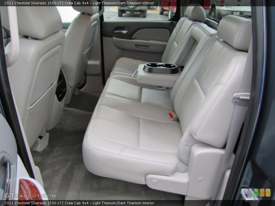 Light Titanium/Dark Titanium Interior Photo for the 2011 Chevrolet Silverado 1500 LTZ Crew Cab 4x4 #53456433