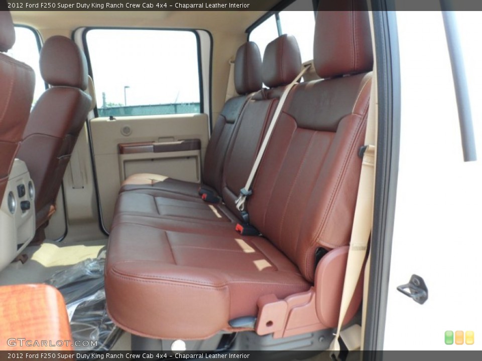 Chaparral Leather Interior Photo for the 2012 Ford F250 Super Duty King Ranch Crew Cab 4x4 #53456605