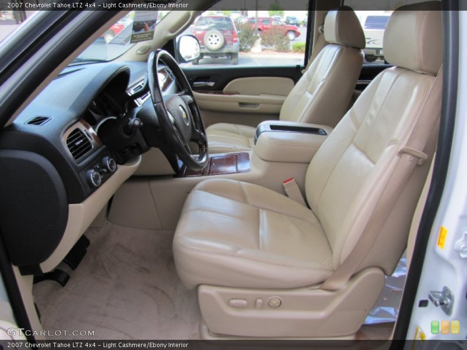 Light Cashmere/Ebony Interior Photo for the 2007 Chevrolet Tahoe LTZ 4x4 #53456660