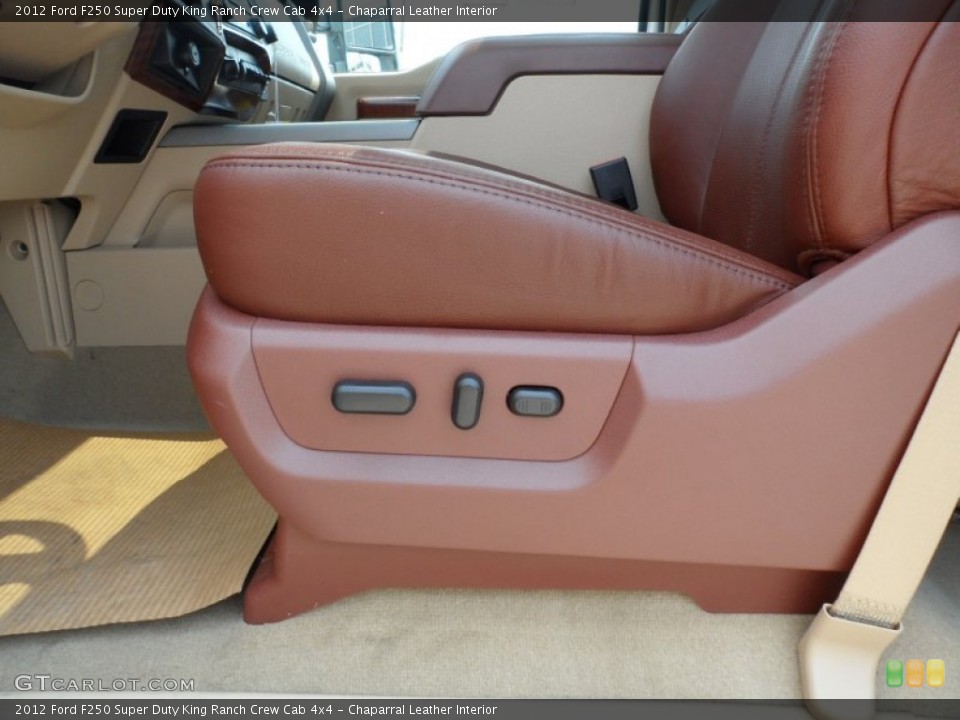 Chaparral Leather Interior Photo for the 2012 Ford F250 Super Duty King Ranch Crew Cab 4x4 #53456678