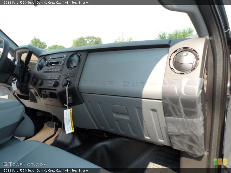 Steel Interior Dashboard for the 2012 Ford F250 Super Duty XL Crew Cab 4x4 #53458409