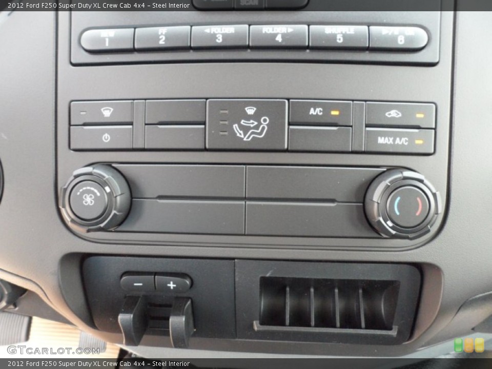 Steel Interior Controls for the 2012 Ford F250 Super Duty XL Crew Cab 4x4 #53458561